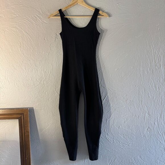 Vintage Express Tricot Y2K Black Catsuit Jumpsuit - Picture 5 of 6